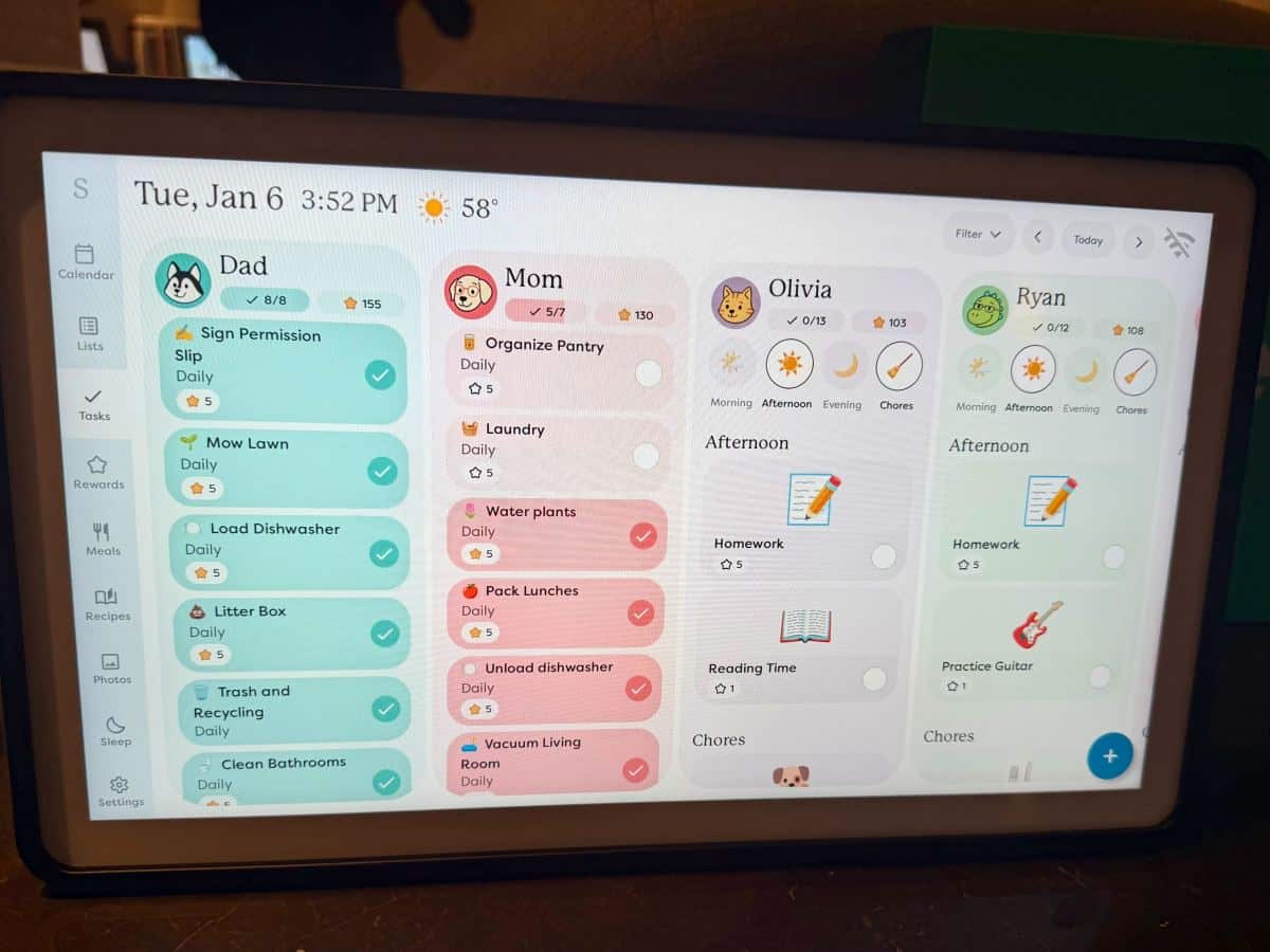 Skylight Calendar 2发布：AI驱动的家庭数字中枢，如何终结“家庭日程混乱”？