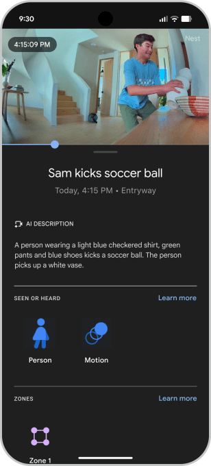 谷歌发布AI驱动的Nest室内外摄像头及新款门铃