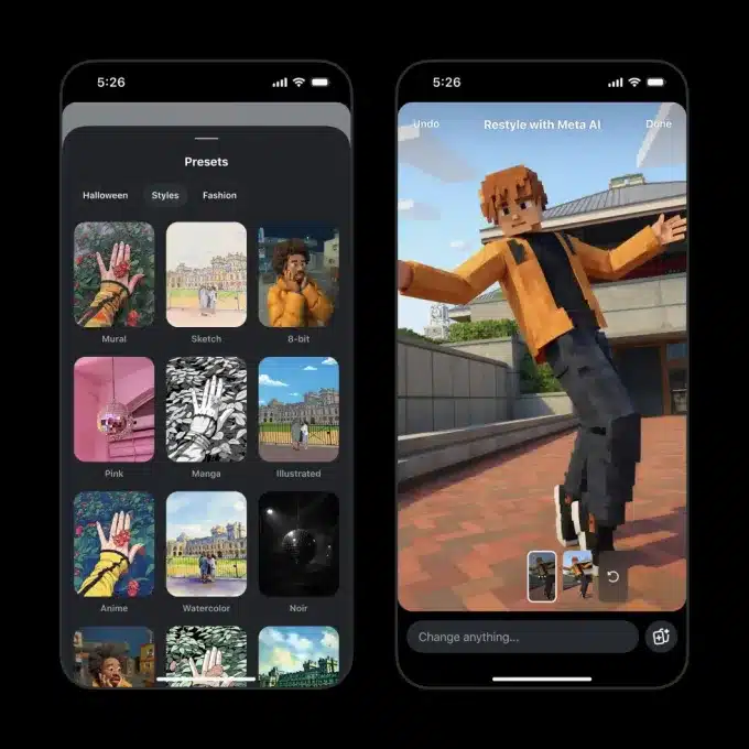 Instagram 用户现在可以直接在 IG Stories 中使用 Meta AI 编辑工具