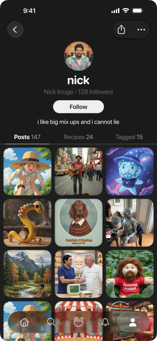 Mixup是一款全新的、类似填词游戏的应用程序，可以根据照片、文本和涂鸦创建AI图像