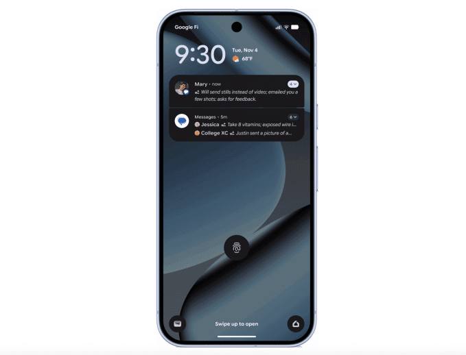 Android 16 更新示意图