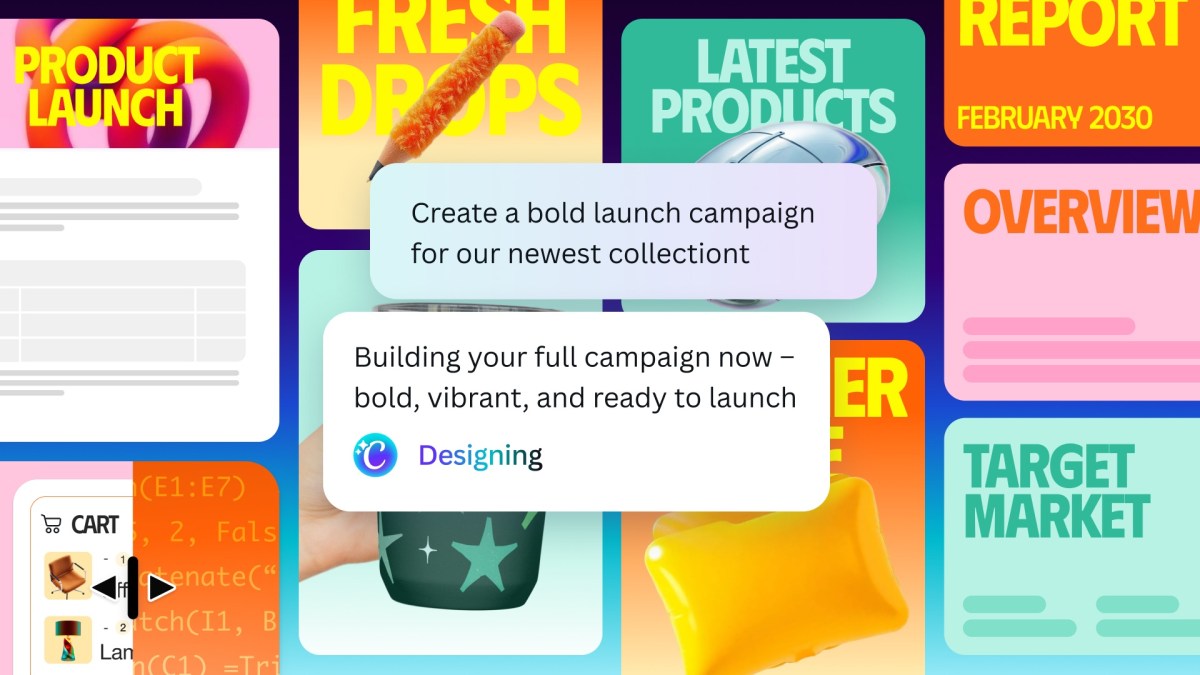 Canva AI助手重大升级：一句话生成可编辑设计，AI工具调用重塑设计工作流